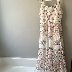 Speechless Girls’ Floral Maxi Dress